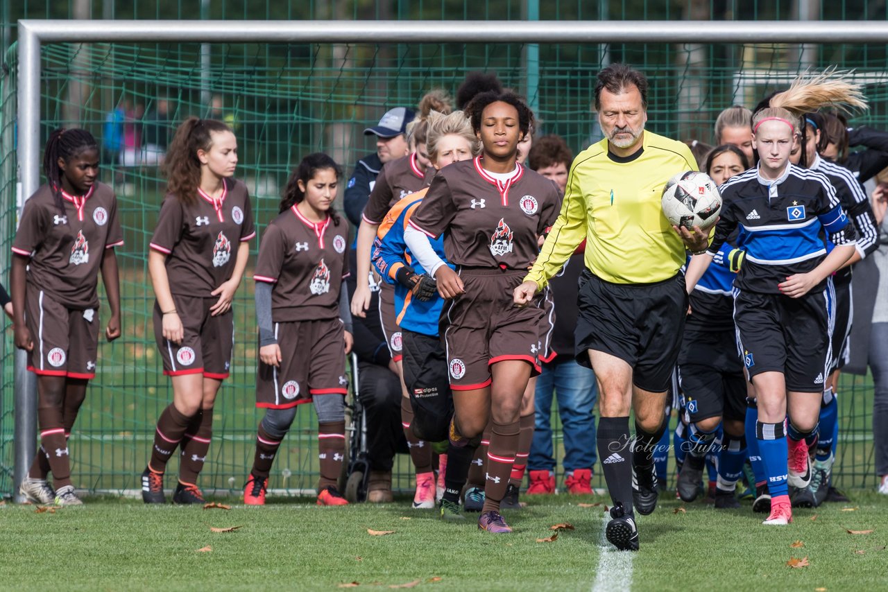 Bild 169 - B-Juniorinnen Hamburger SV - FC St.Pauli : Ergebnis: 1:2